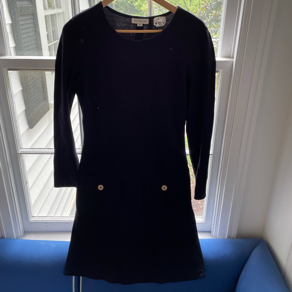 Long sleeve sweater dress